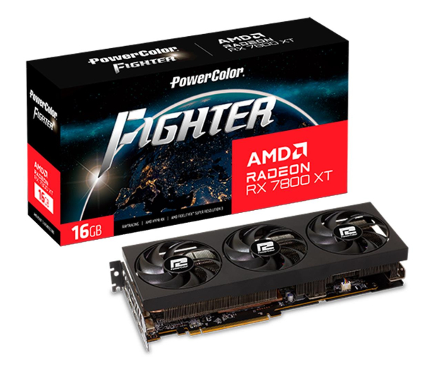 PowerColor Fighter Radeon RX 7800 XT 16GB GDDR6